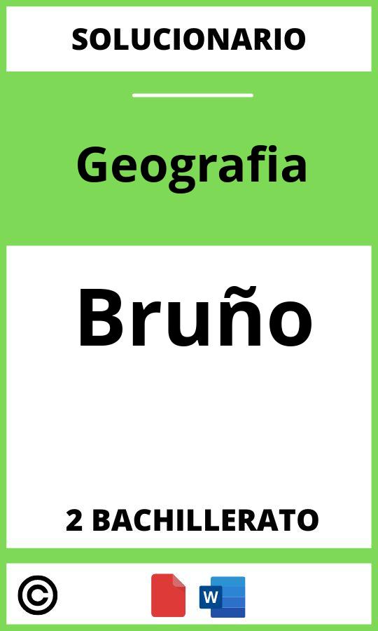Solucionario Geografia 2 Bachillerato Bruño