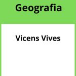 Solucionario Geografia 2 Bachillerato Vicens Vives PDF