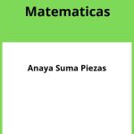 Solucionario Matematicas 2 Bachillerato Anaya Suma Piezas PDF